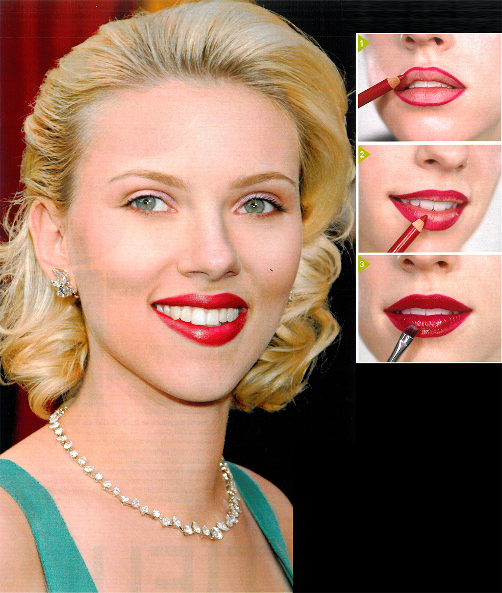 Scarlett Johansson smink